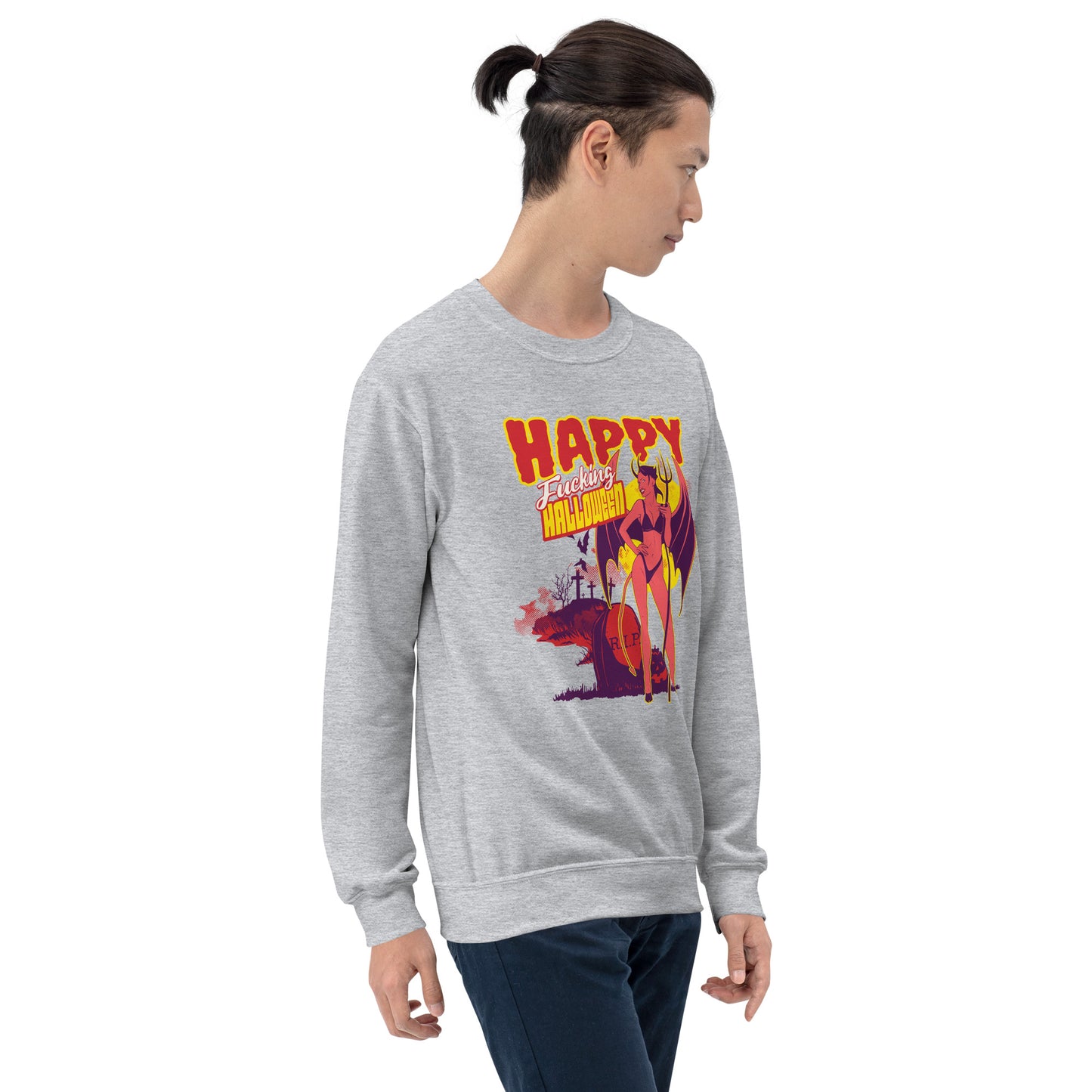 Happy F@#king Halloween Unisex Sweatshirt