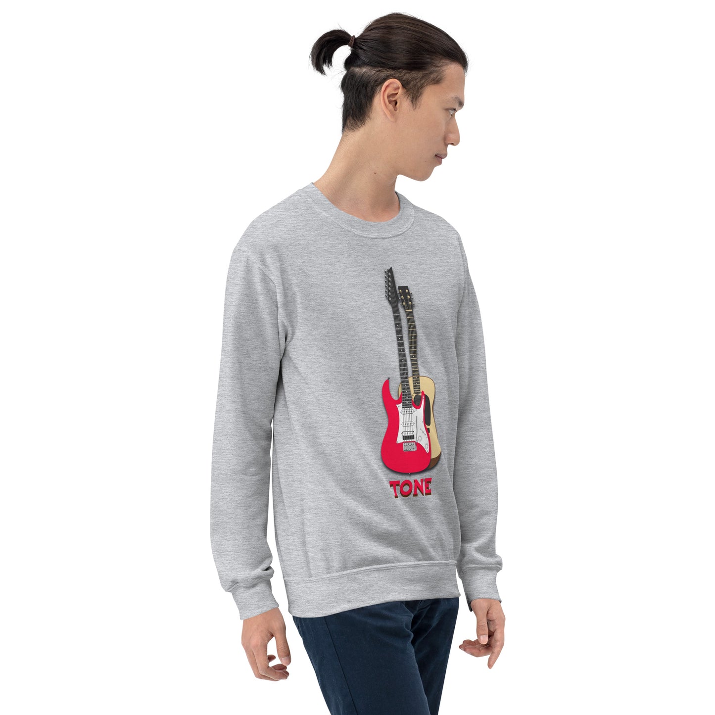 Two Tone Guitars Unisex Sweatshirt