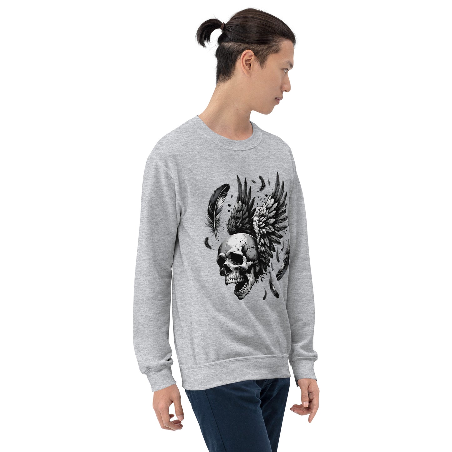 Flying Skull Unisex Sweatshirt