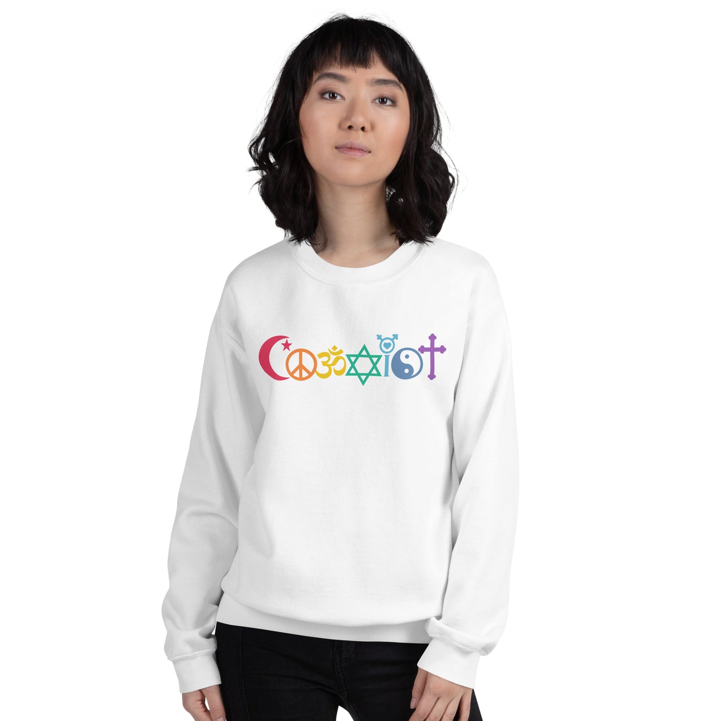 Coexist Rainbow Unisex Sweatshirt