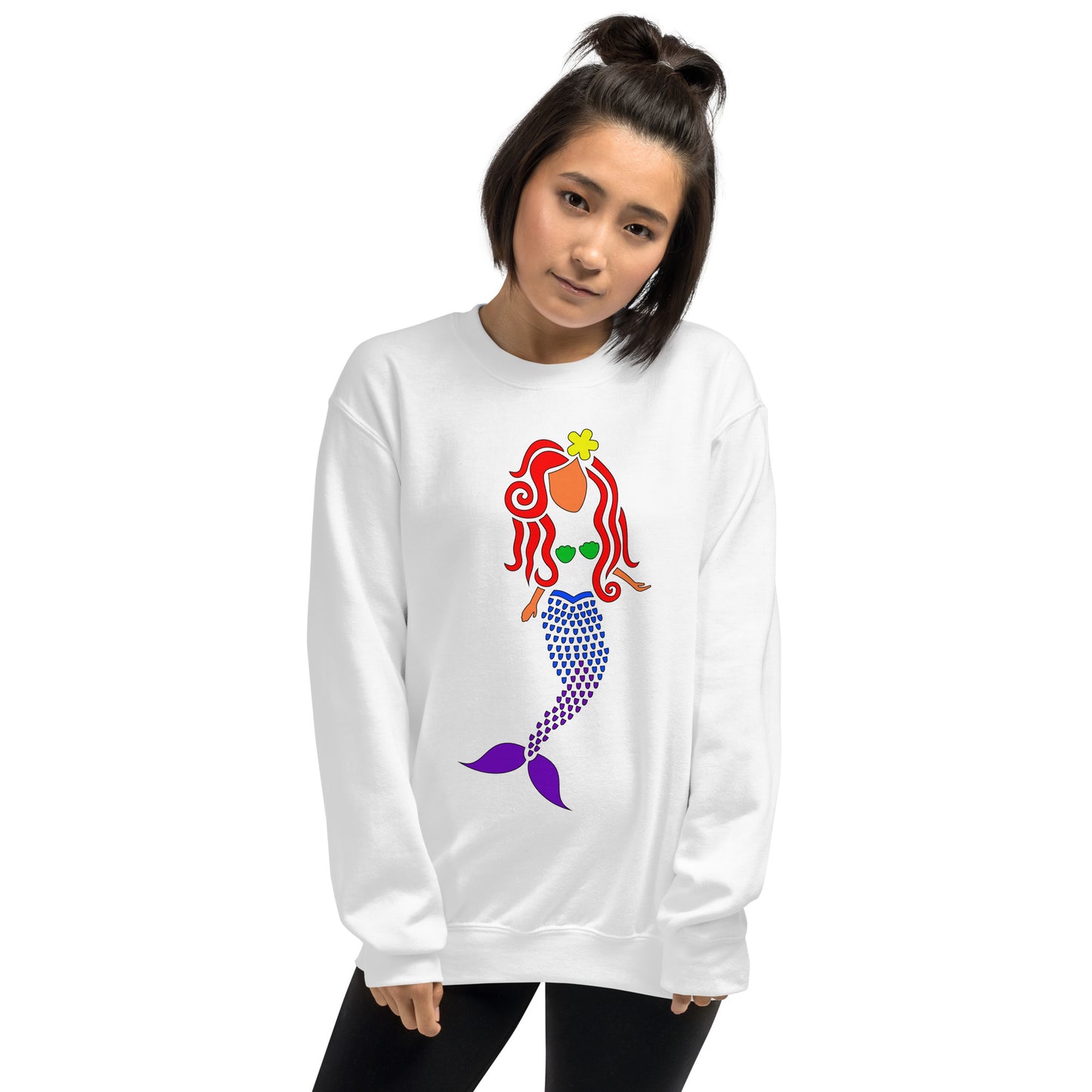 Rainbow Mermaid Unisex Sweatshirt