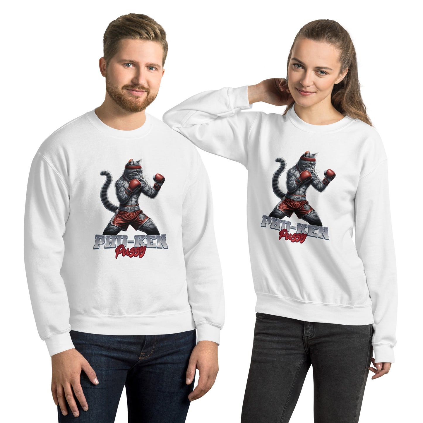 Phu-Ken Pussy Cat Unisex Sweatshirt