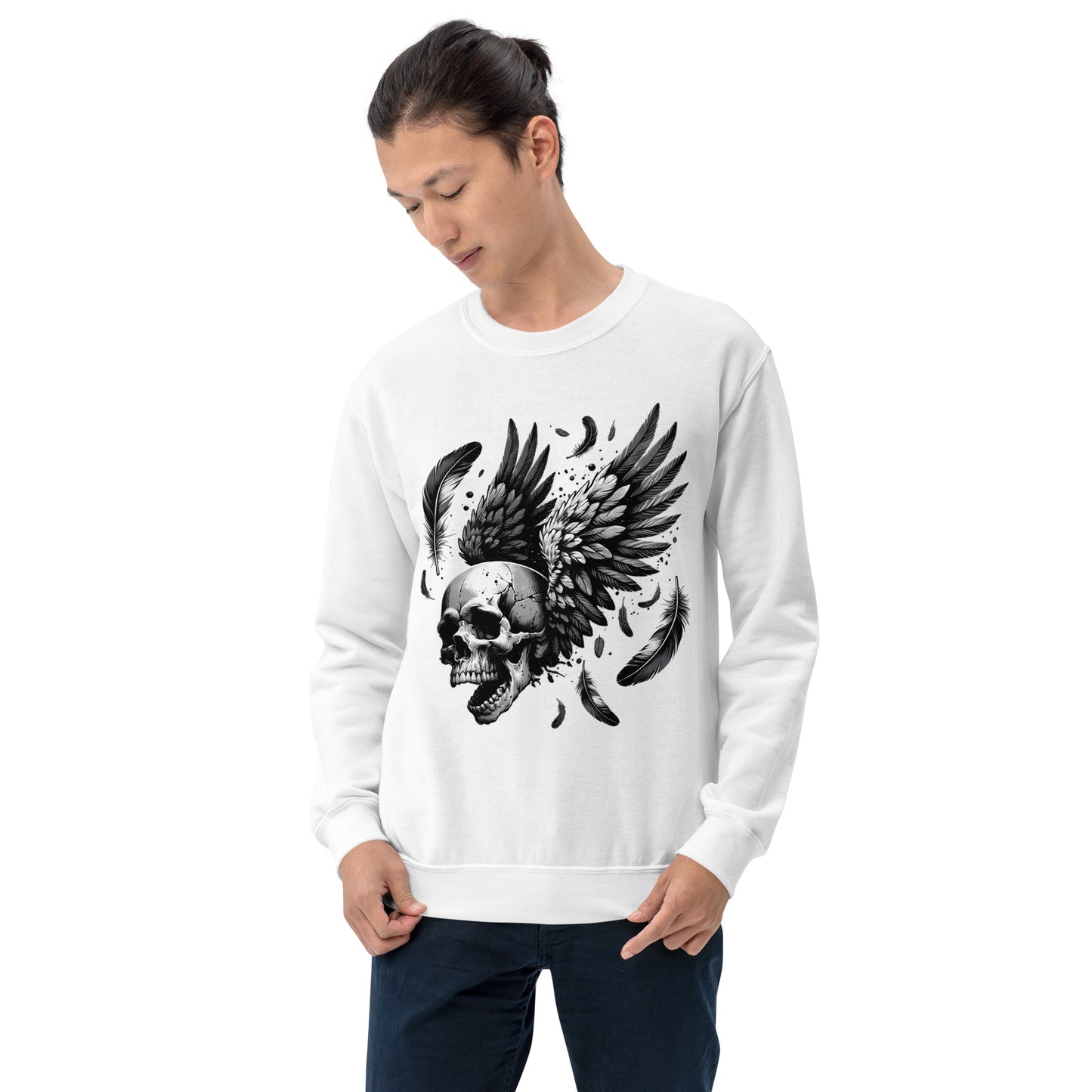 Flying Skull Unisex Sweatshirt