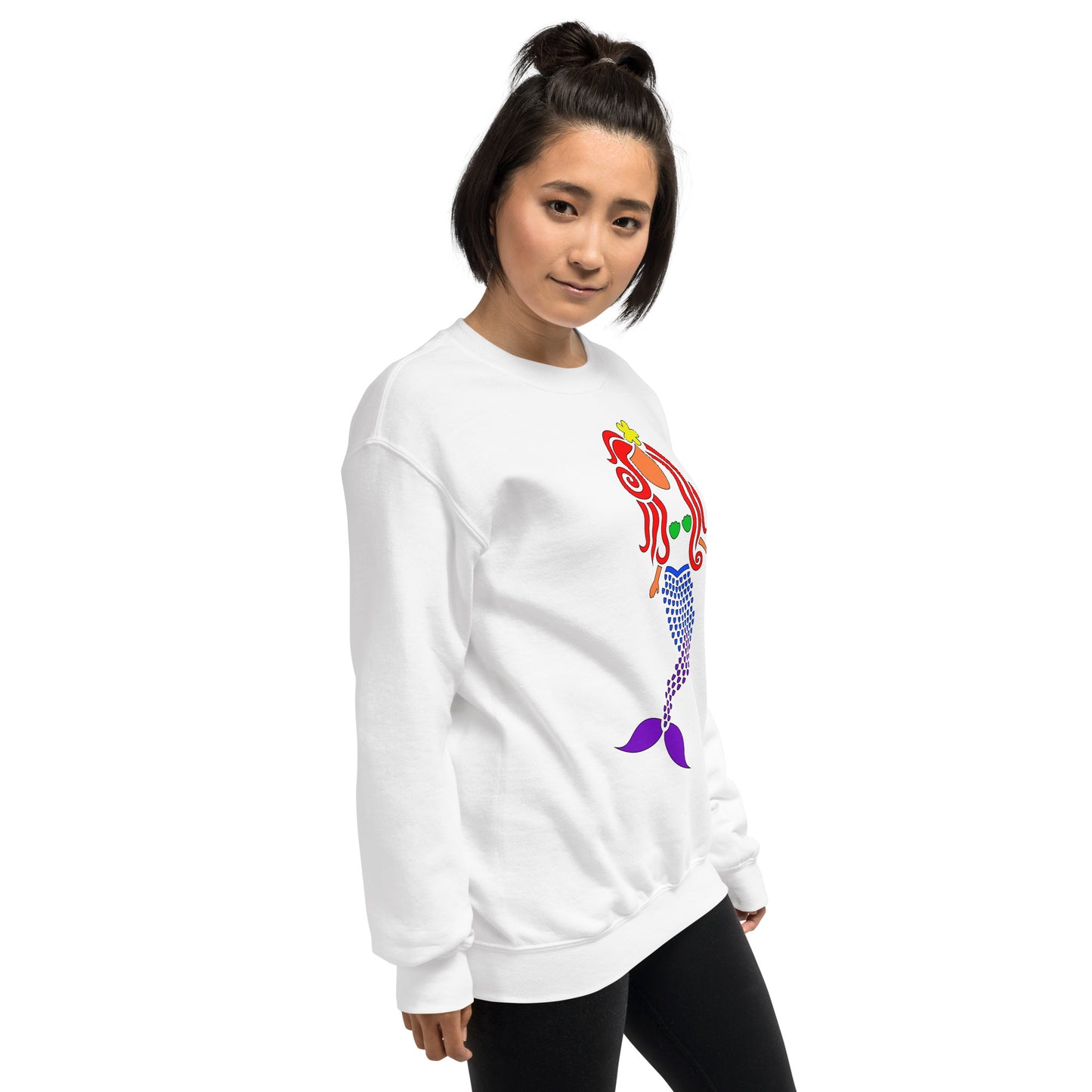 Rainbow Mermaid Unisex Sweatshirt