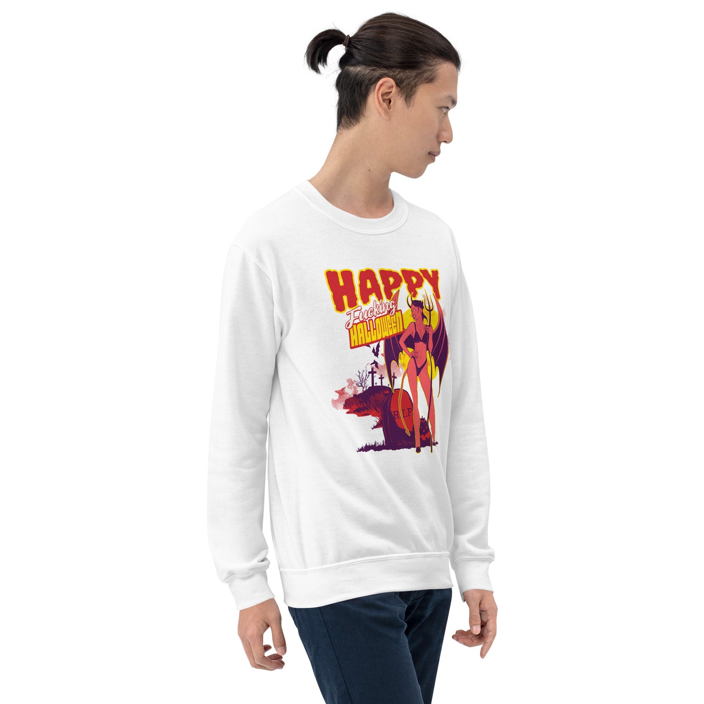 Happy F@#king Halloween Unisex Sweatshirt