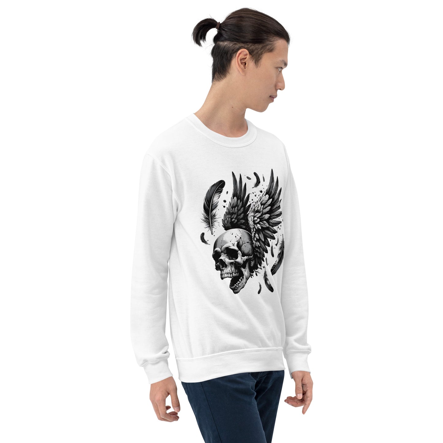 Flying Skull Unisex Sweatshirt