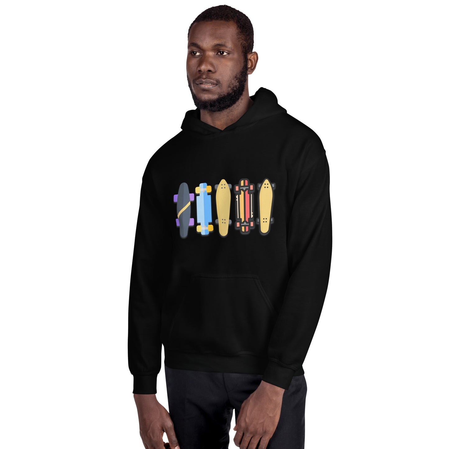 Skateboard Decks Unisex Hoodie