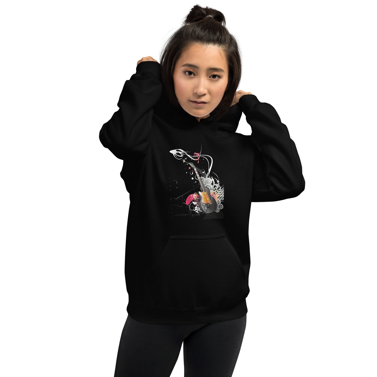 Guitar Paint Unisex Hoodie