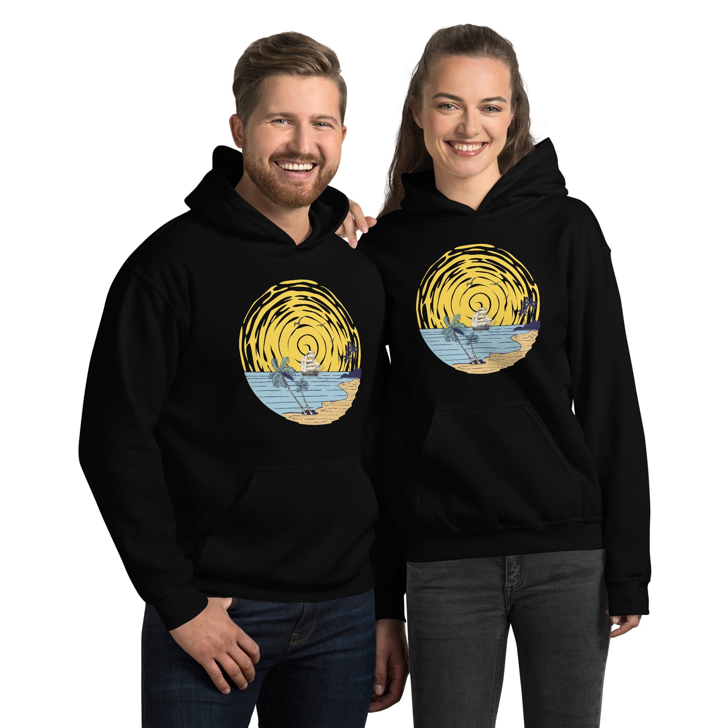 Paradise Ship Unisex Hoodie