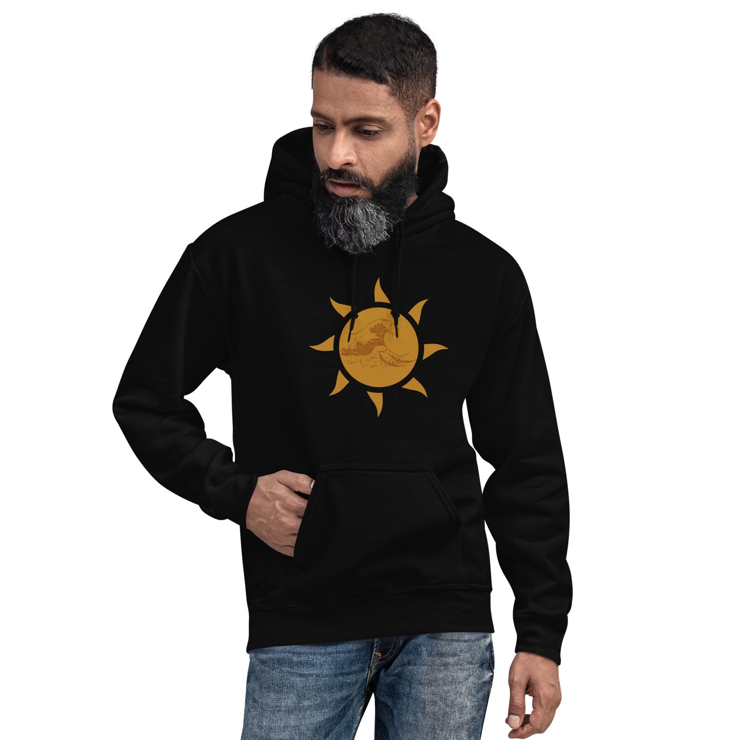 Wave in Sun Unisex Hoodie