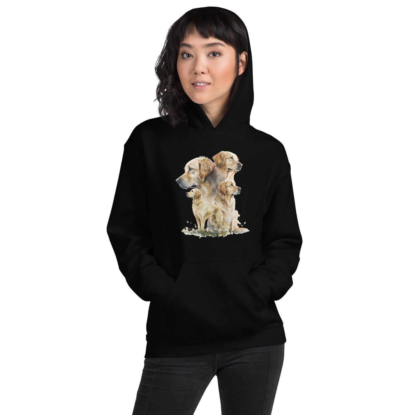 Golden Retrievers Unisex Hoodie