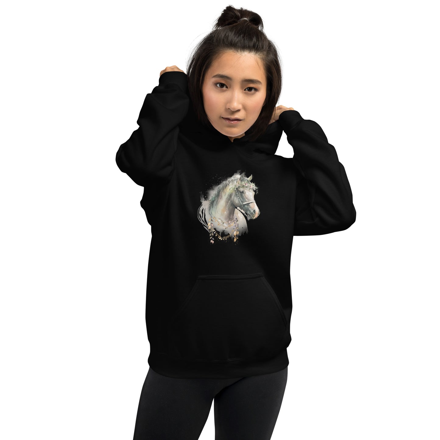 Whimsical Horse Unisex Hoodie