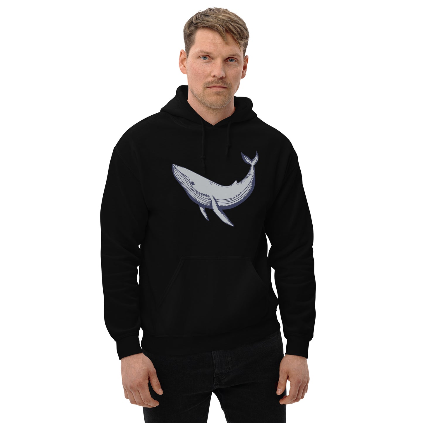 Grey Whale Unisex Hoodie