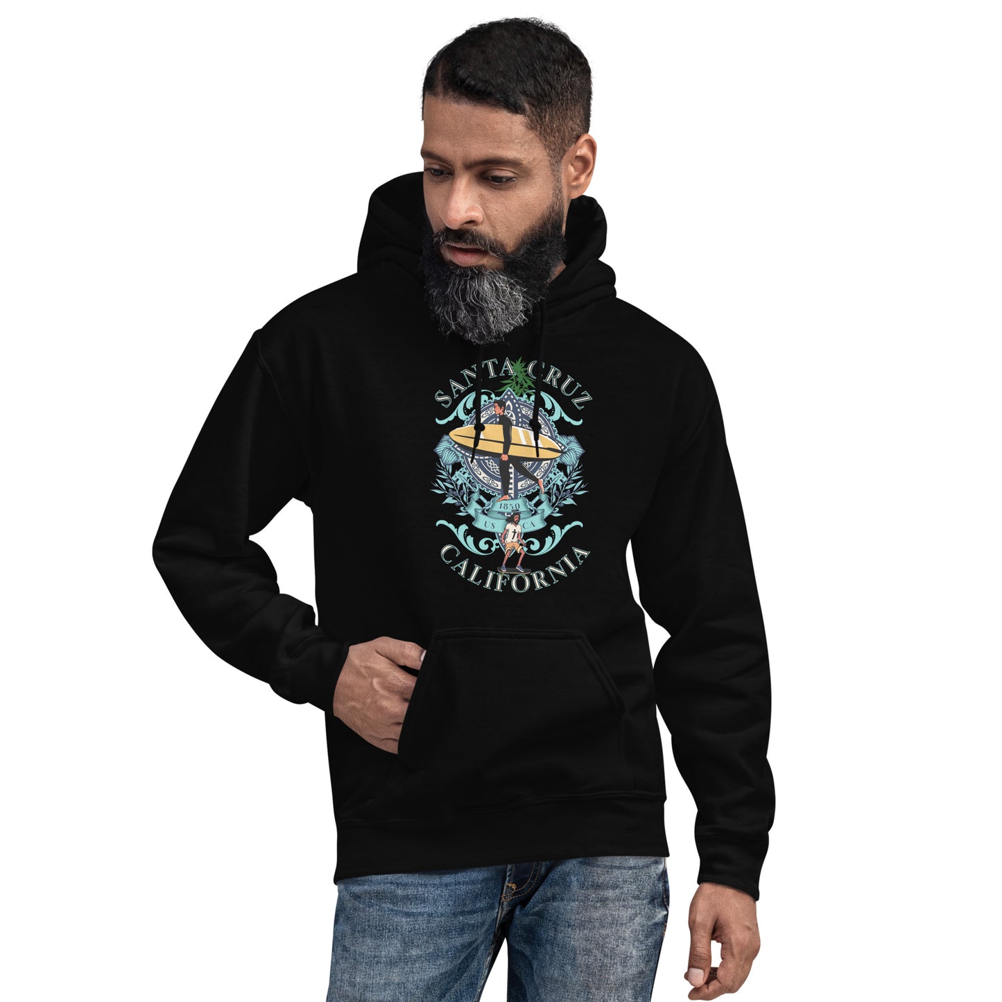 Santa Cruz California Unisex Hoodie