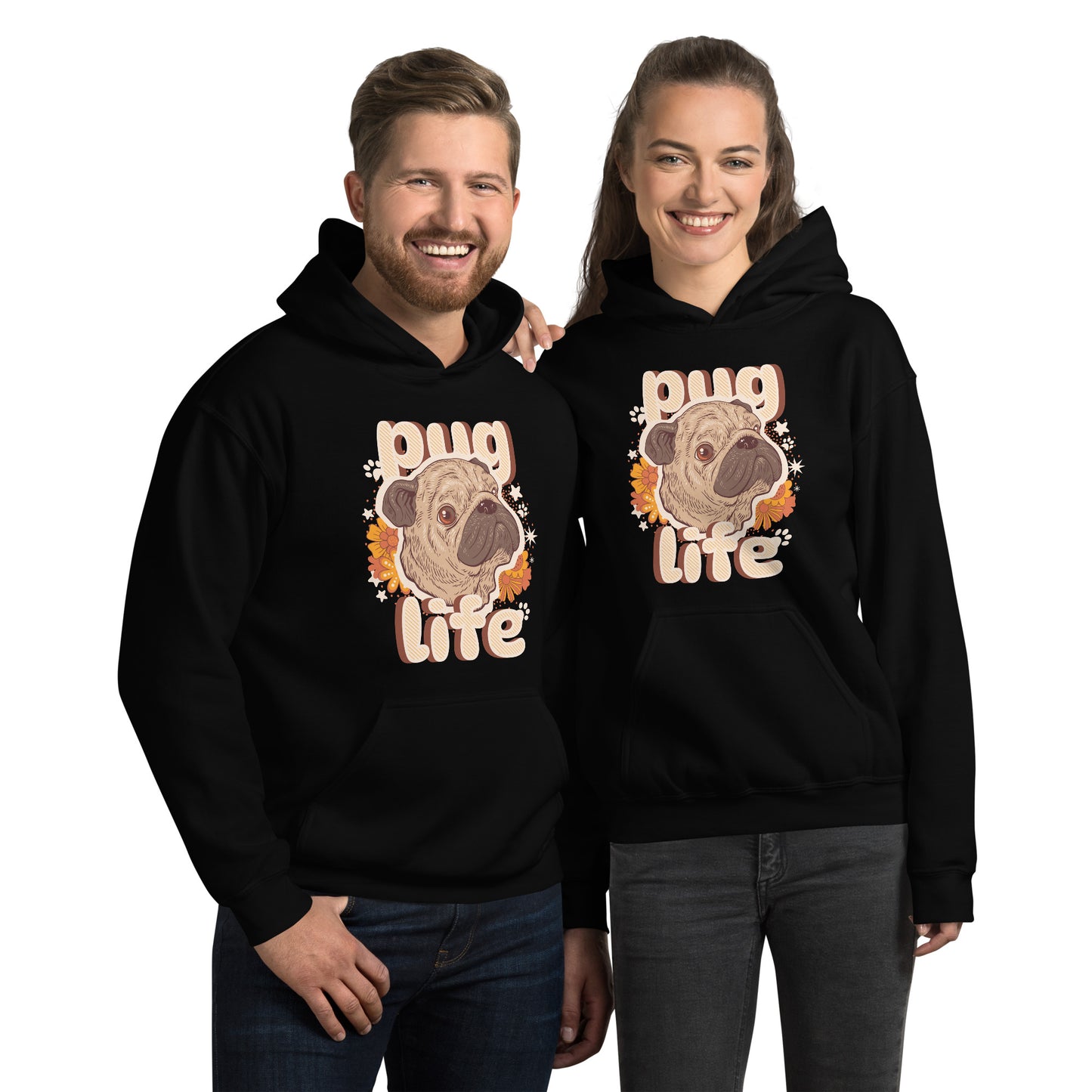 Pug Life Unisex Hoodie