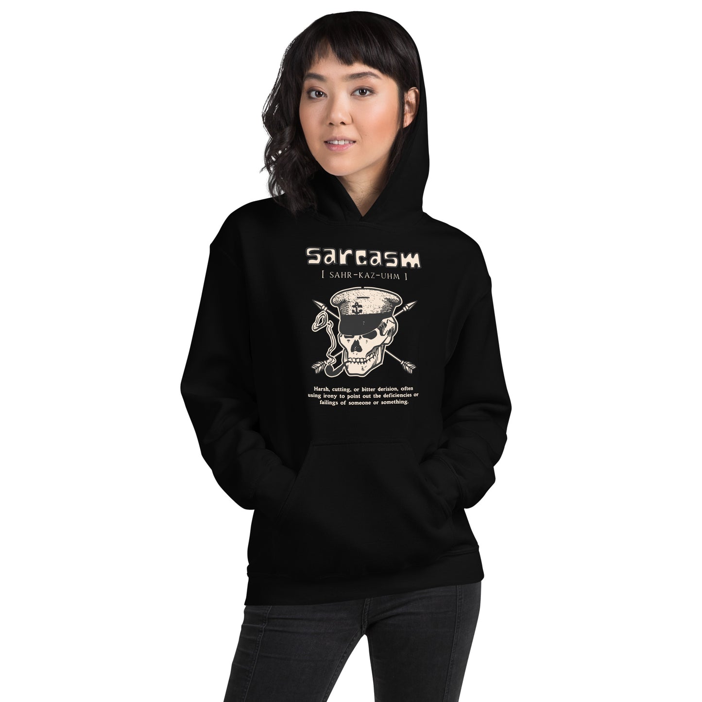 Sarcasm Definition Unisex Hoodie