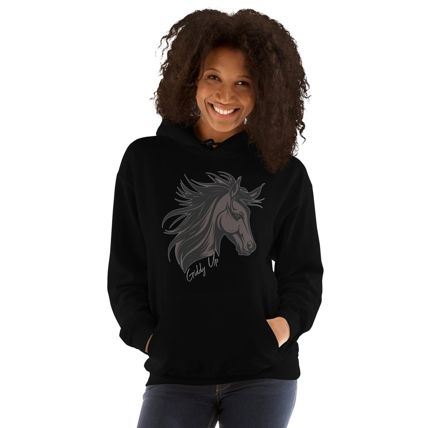 Giddy Up Horse Unisex Hoodie