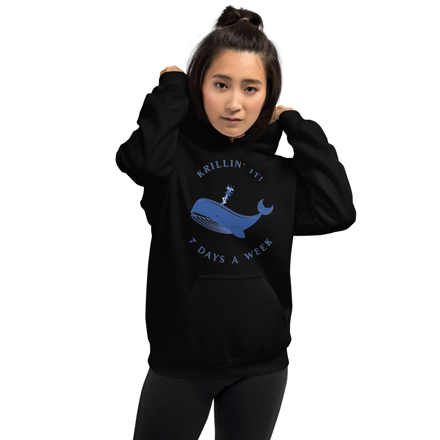 Whales Krillin' It! Unisex Hoodie