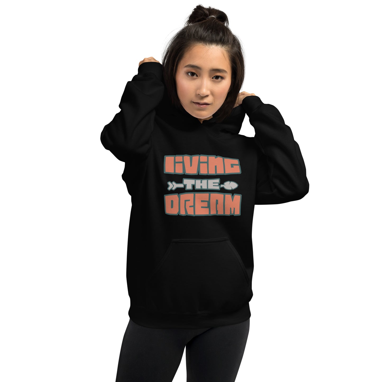 Living the Dream Arrow Unisex Hoodie