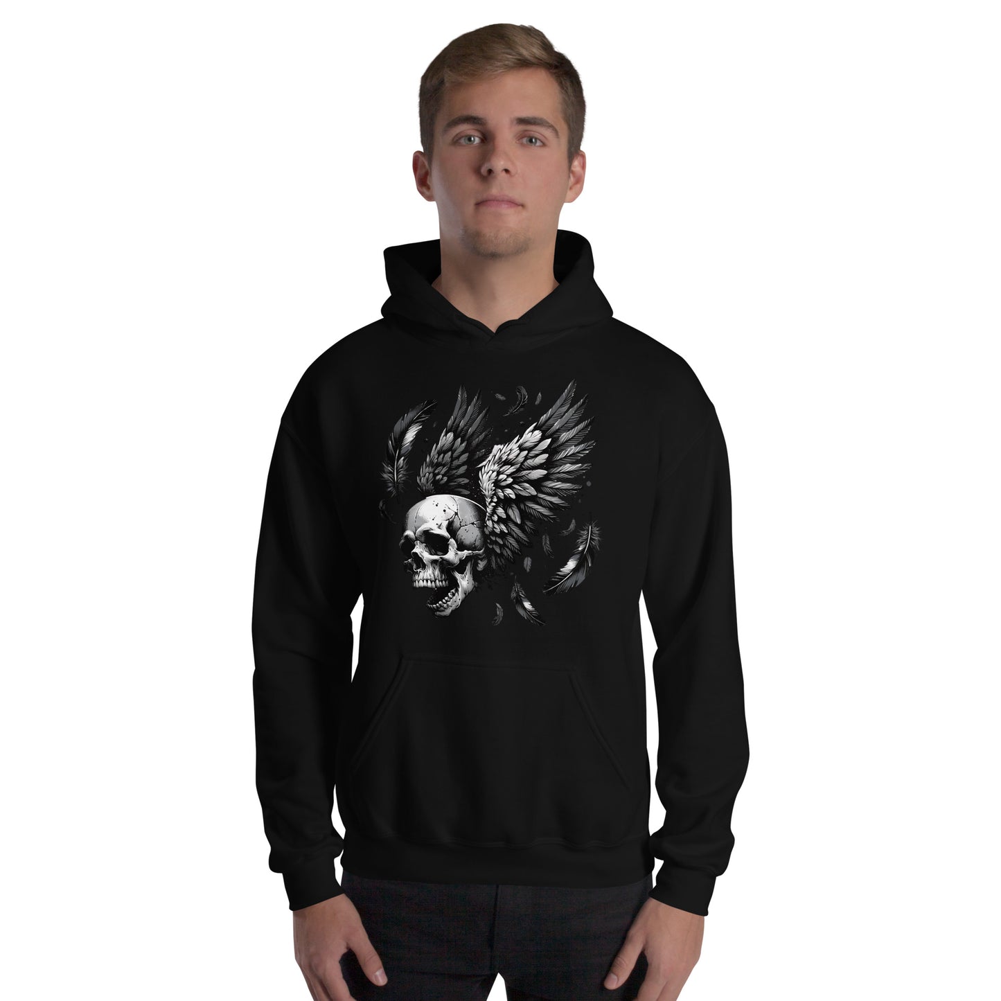 Flying Skull Unisex Hoodie