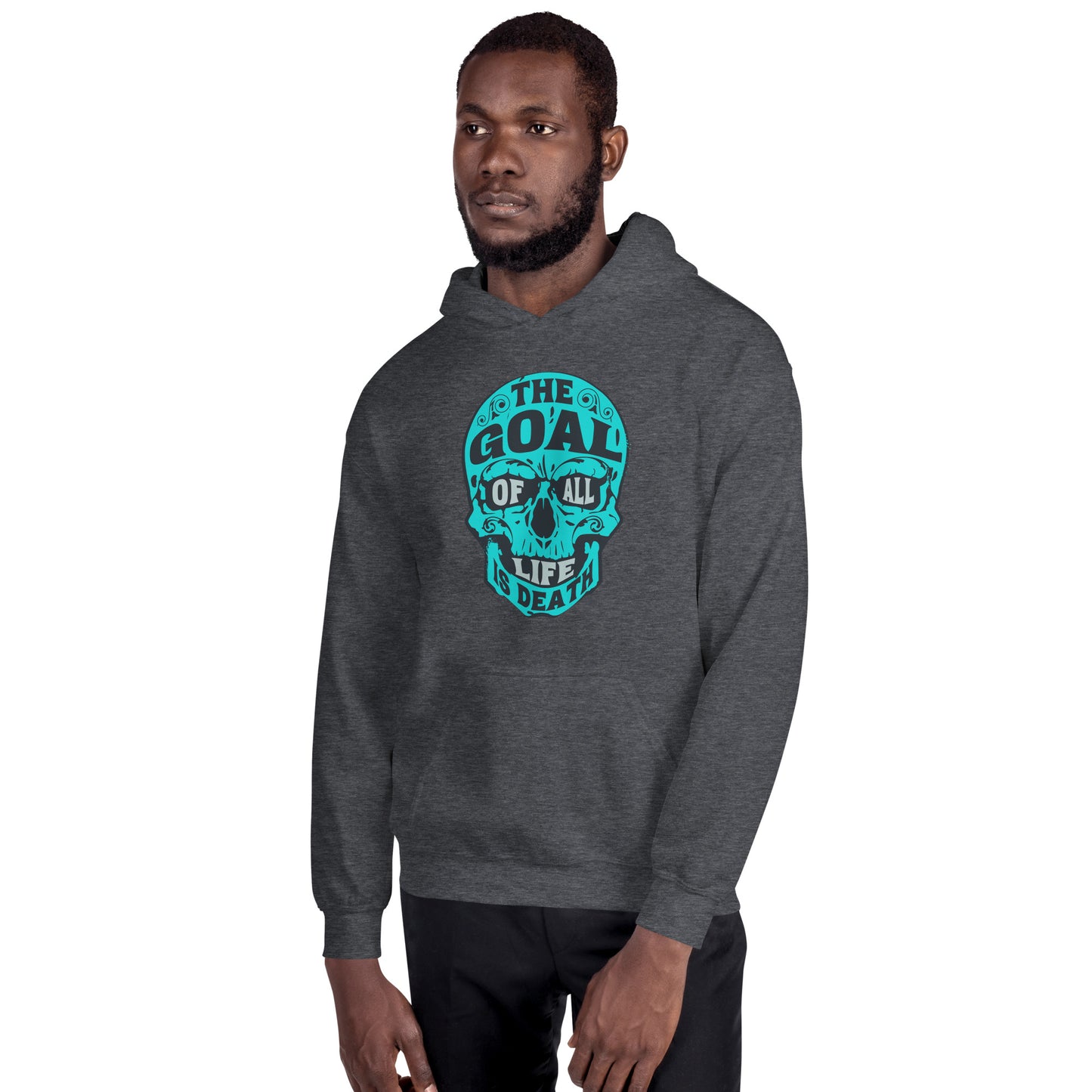 Skull of Death Azul Unisex Hoodie