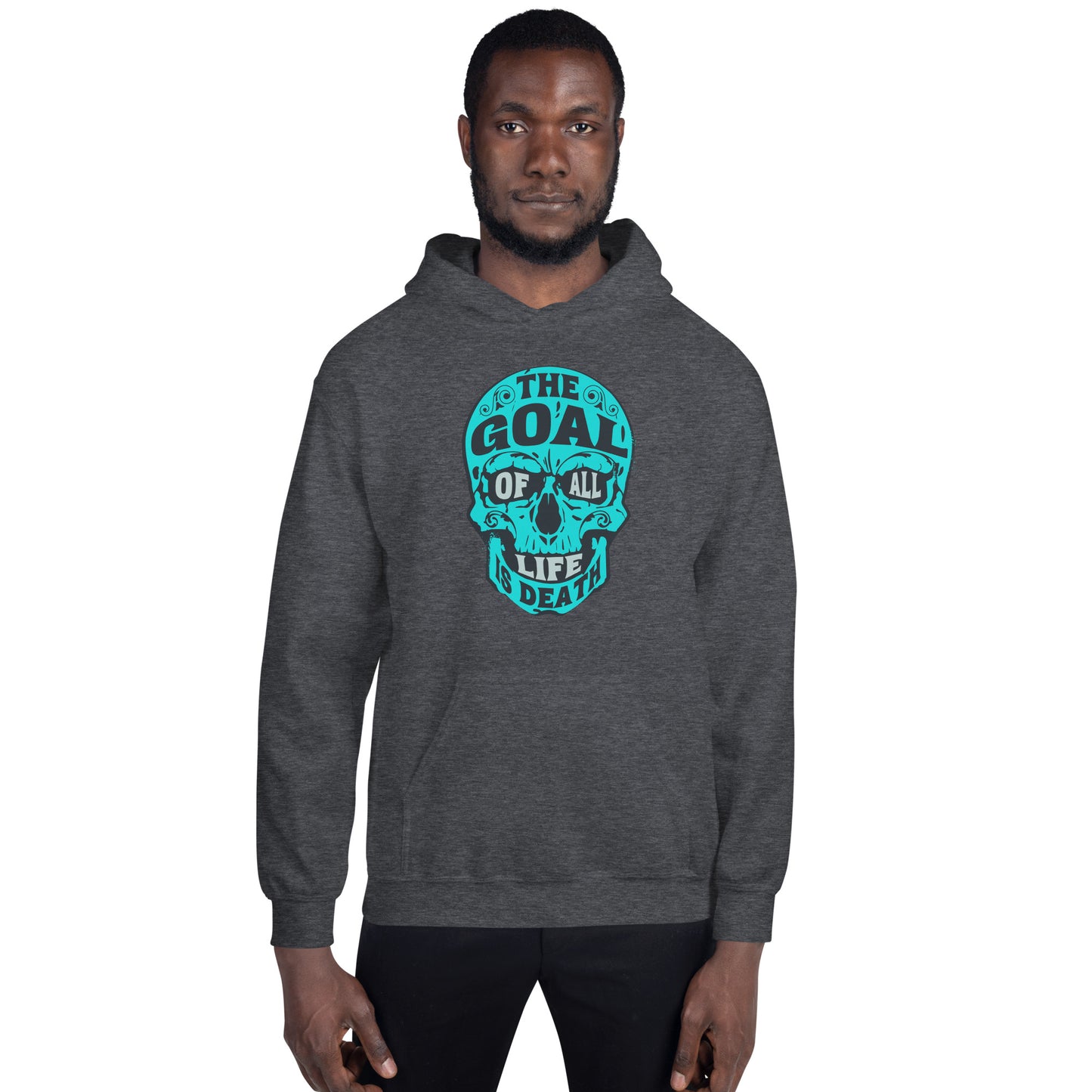 Skull of Death Azul Unisex Hoodie