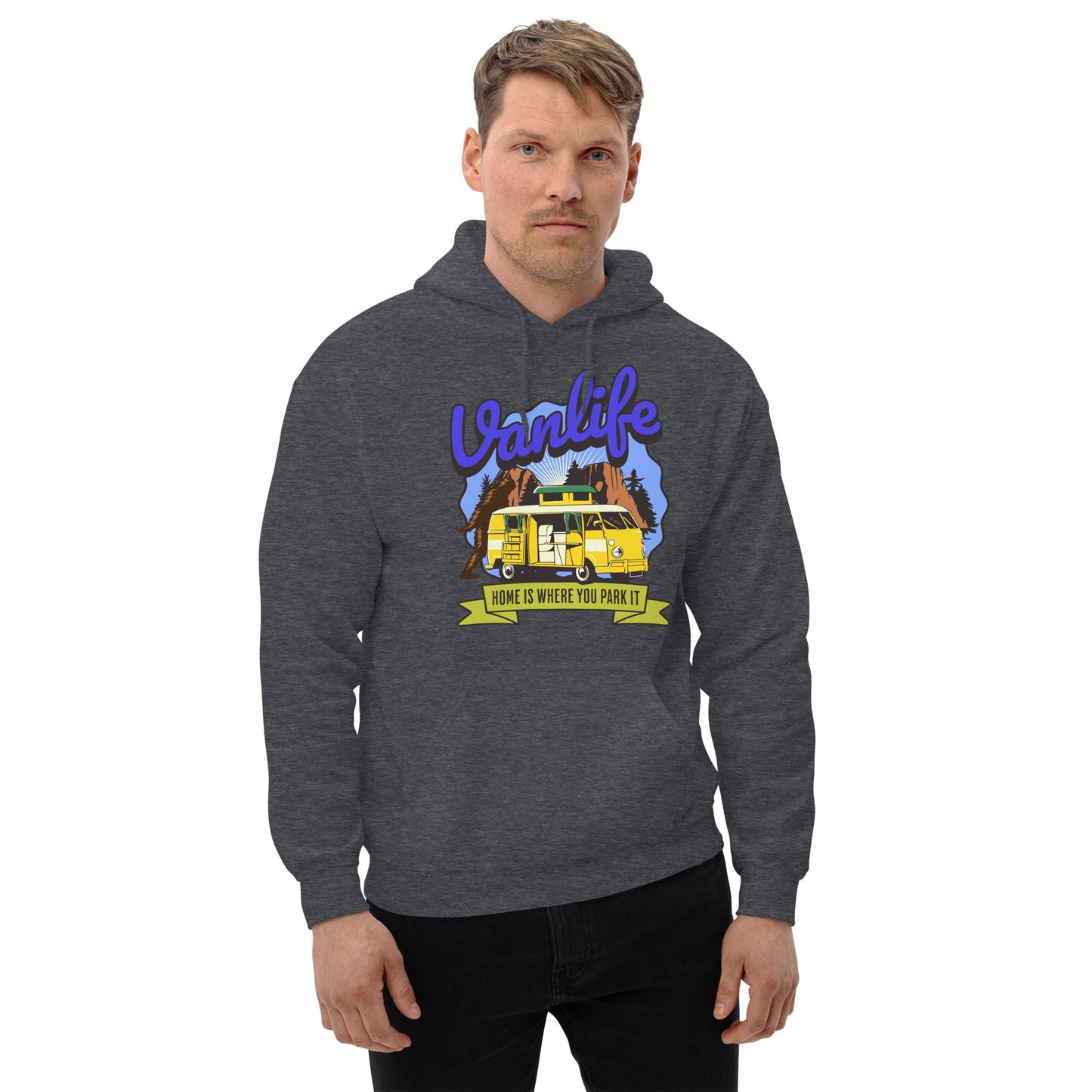 Van Life Home Is Where You Park It Unisex Hoodie