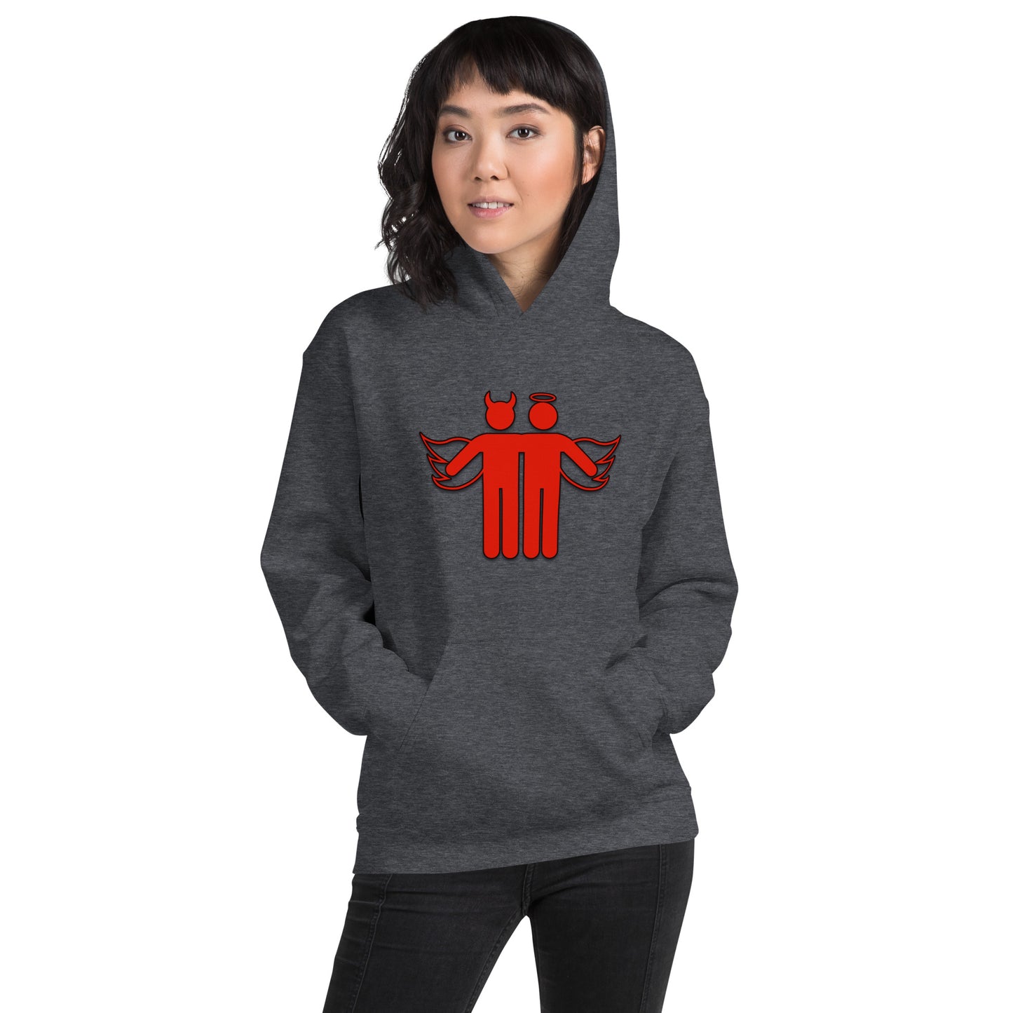 Devil & Angel Unisex Hoodie