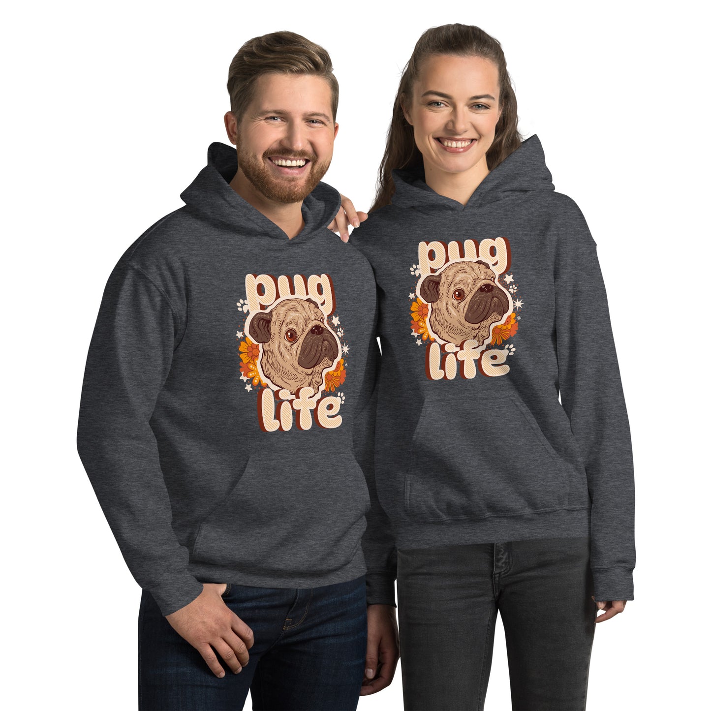 Pug Life Unisex Hoodie