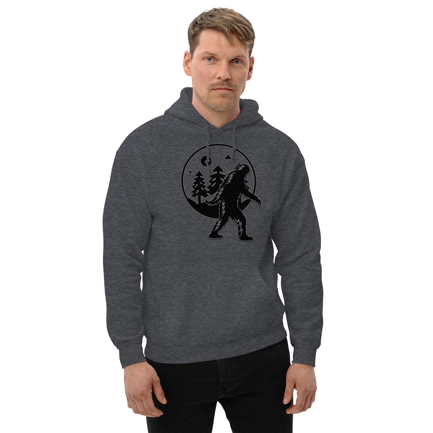 Sasquatch in the Moonlight Unisex Hoodie