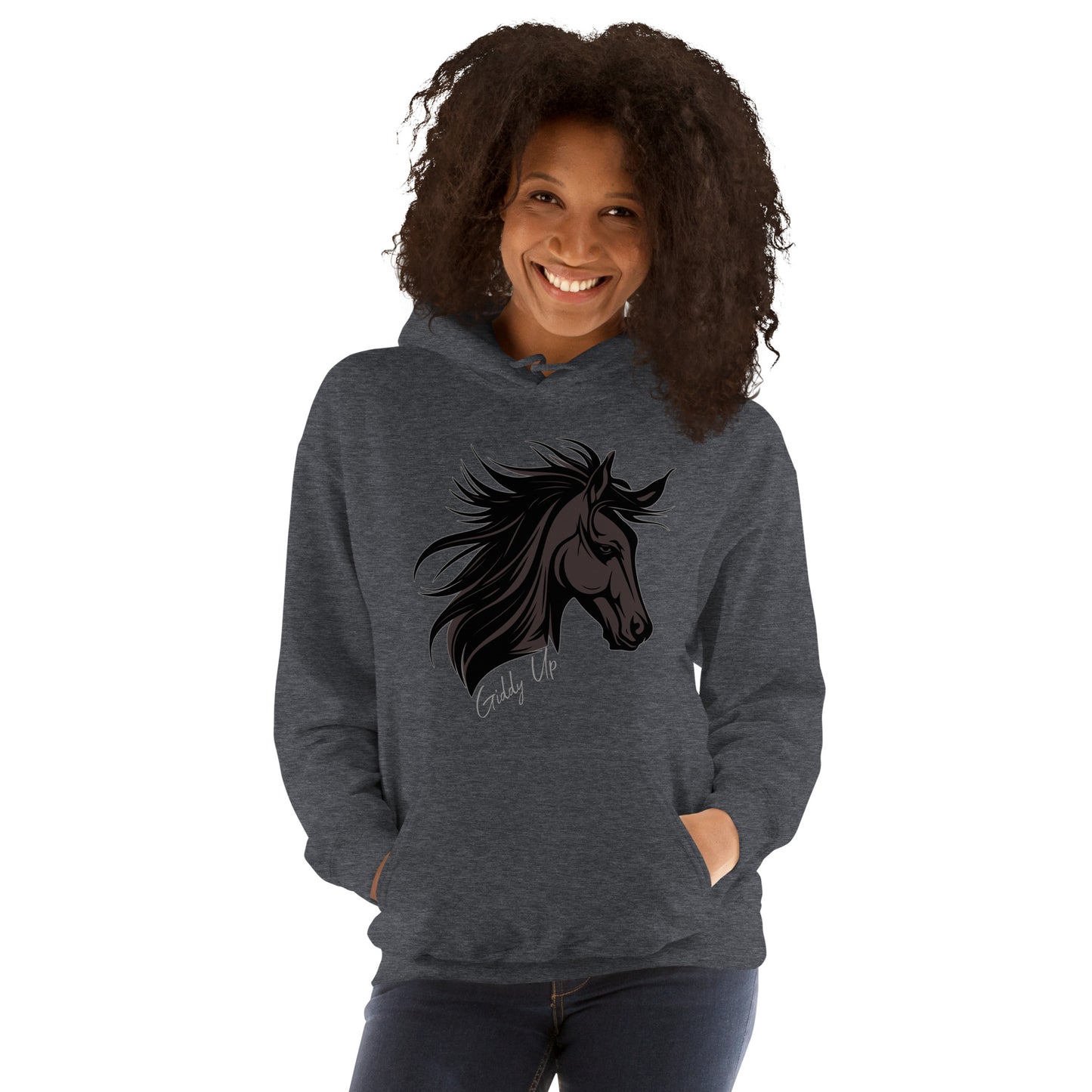 Giddy Up Horse Unisex Hoodie