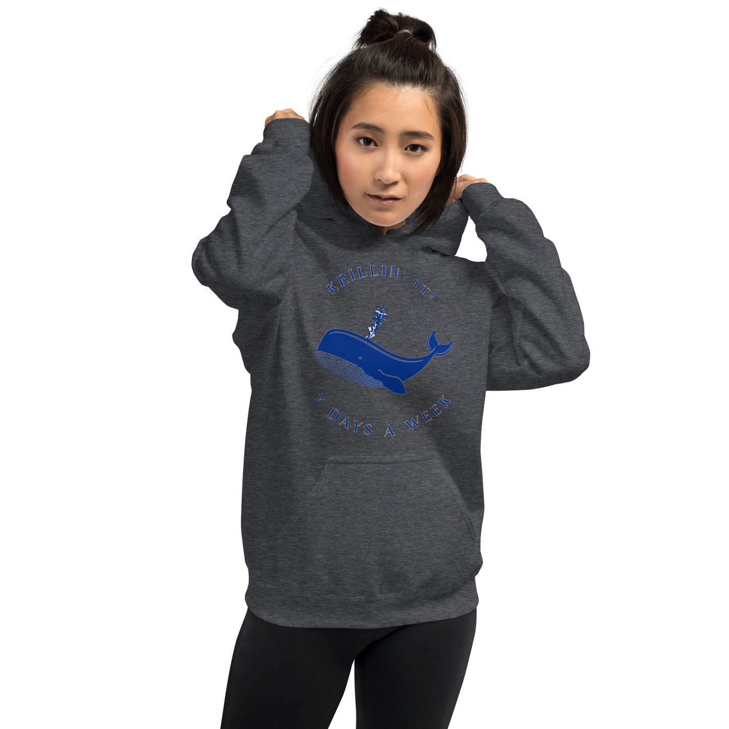 Whales Krillin' It! Unisex Hoodie