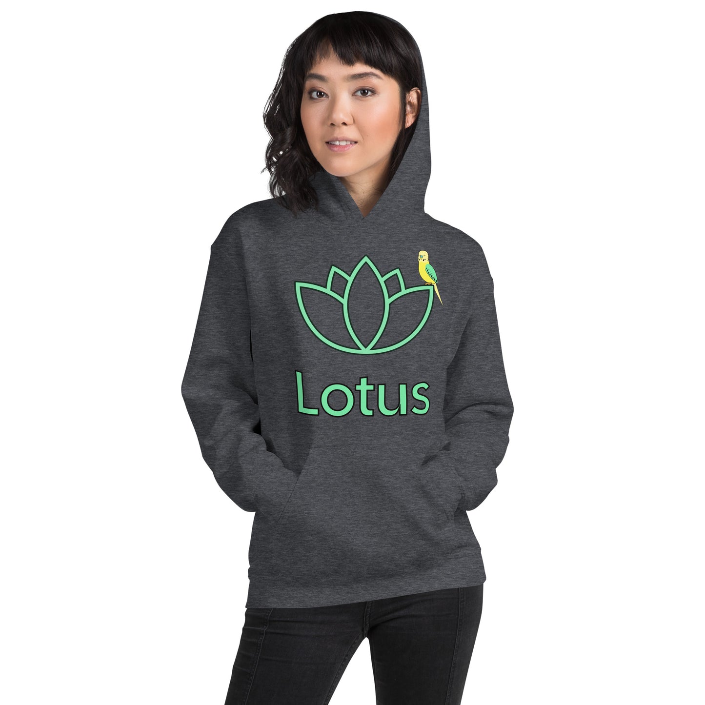 Lotus Bird Unisex Hoodie