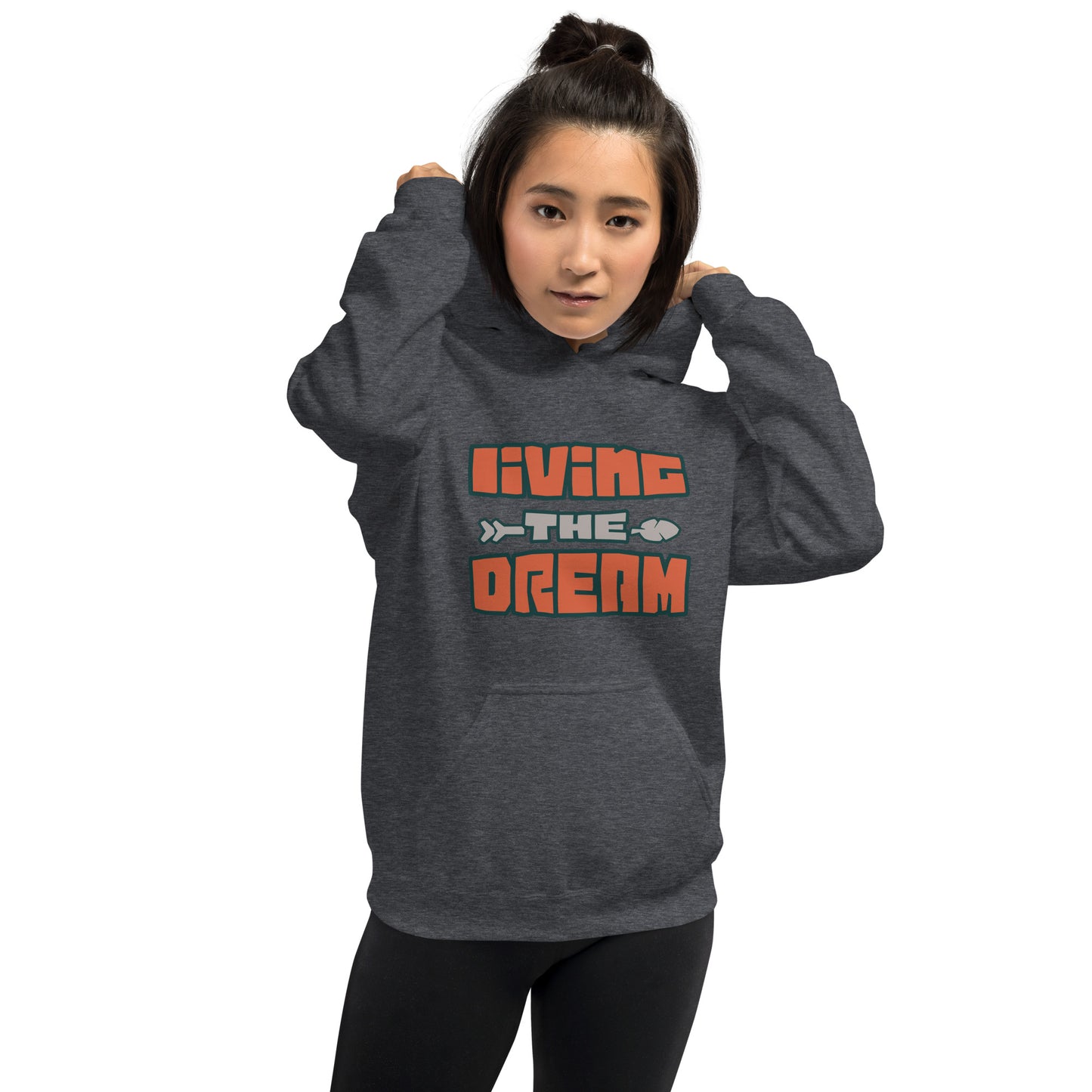 Living the Dream Arrow Unisex Hoodie