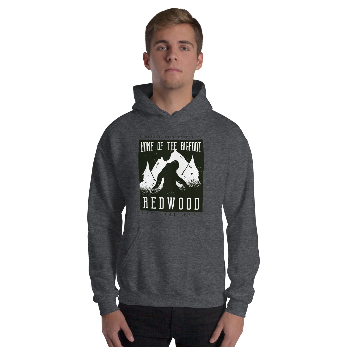 Bigfoot Redwood Unisex Hoodie