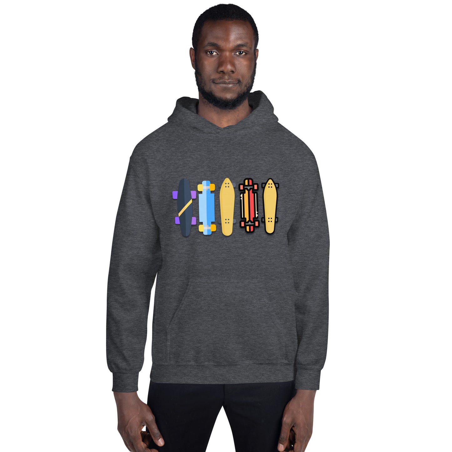 Skateboard Decks Unisex Hoodie