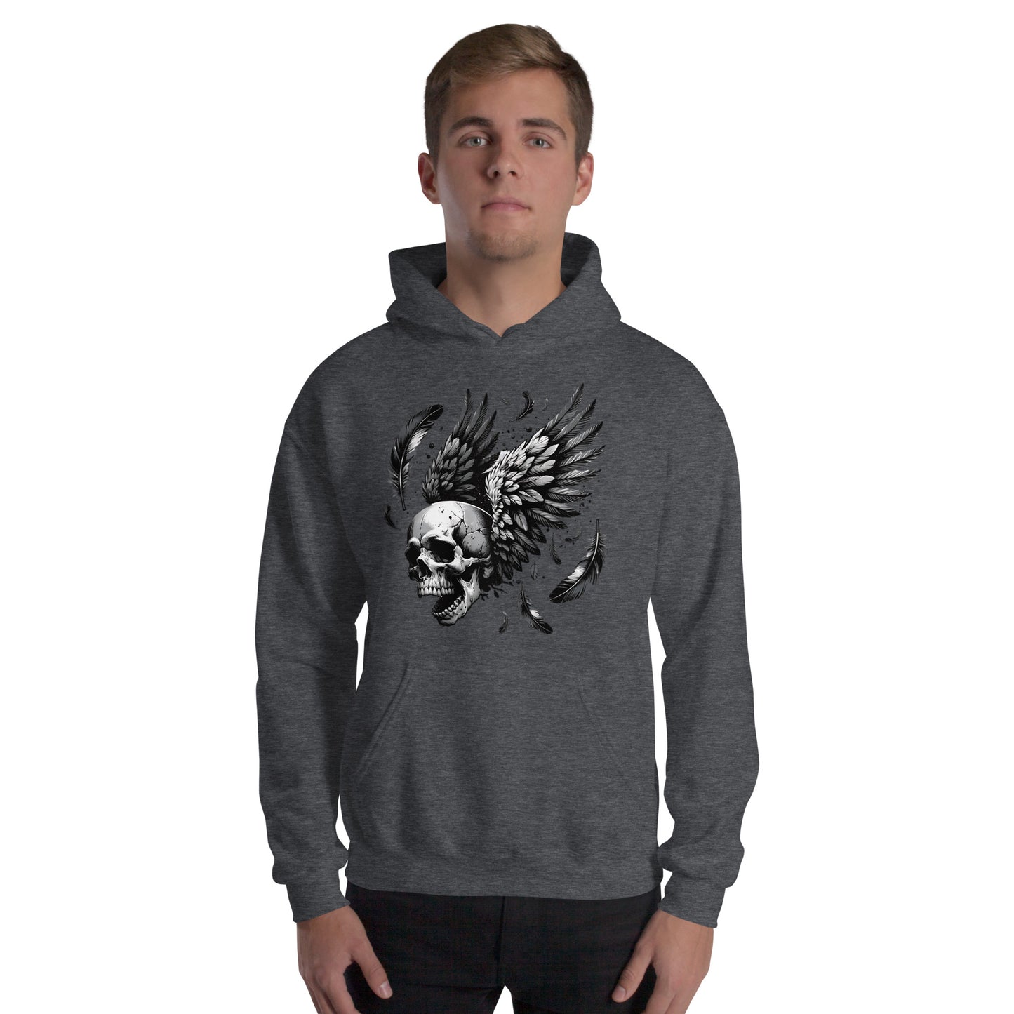 Flying Skull Unisex Hoodie