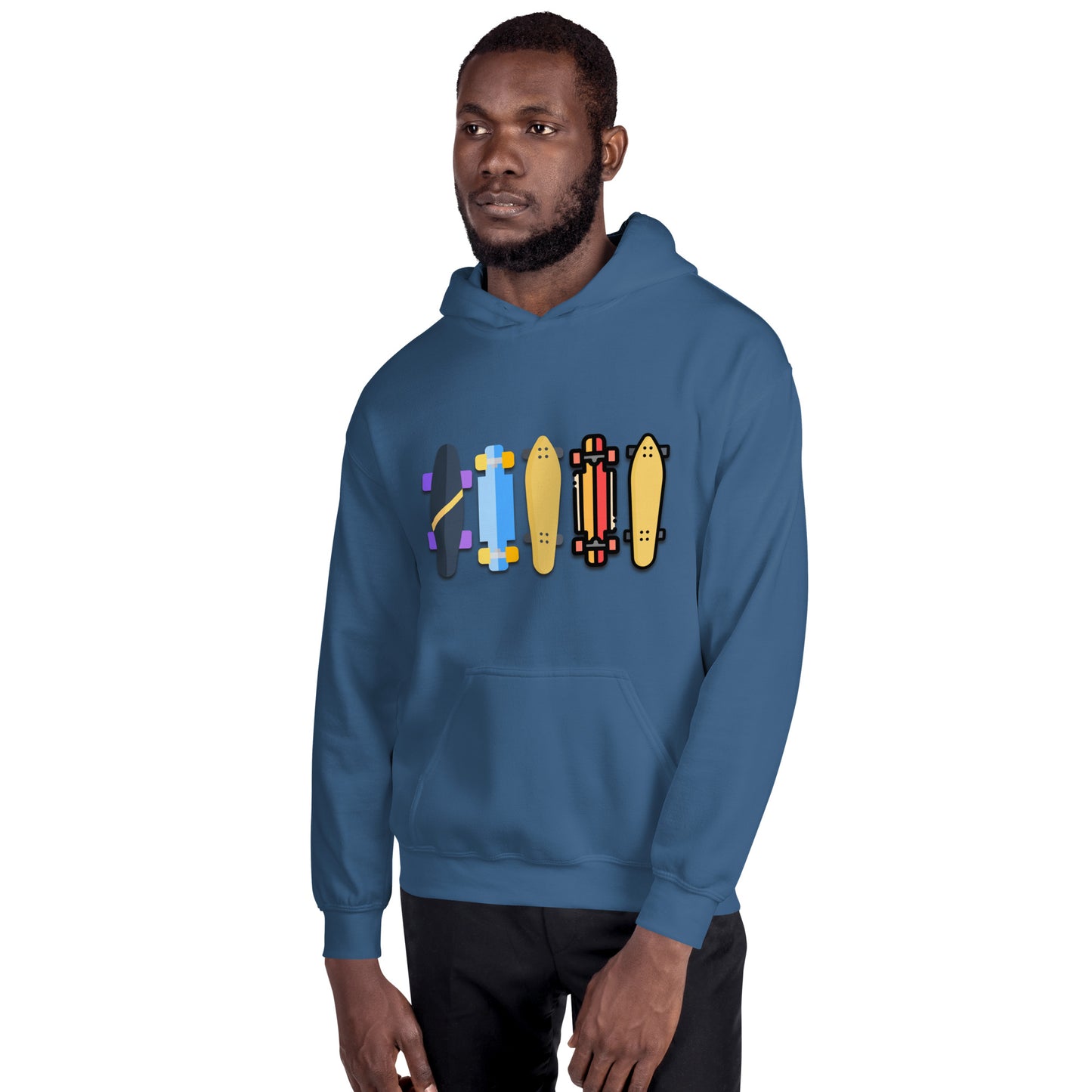 Skateboard Decks Unisex Hoodie