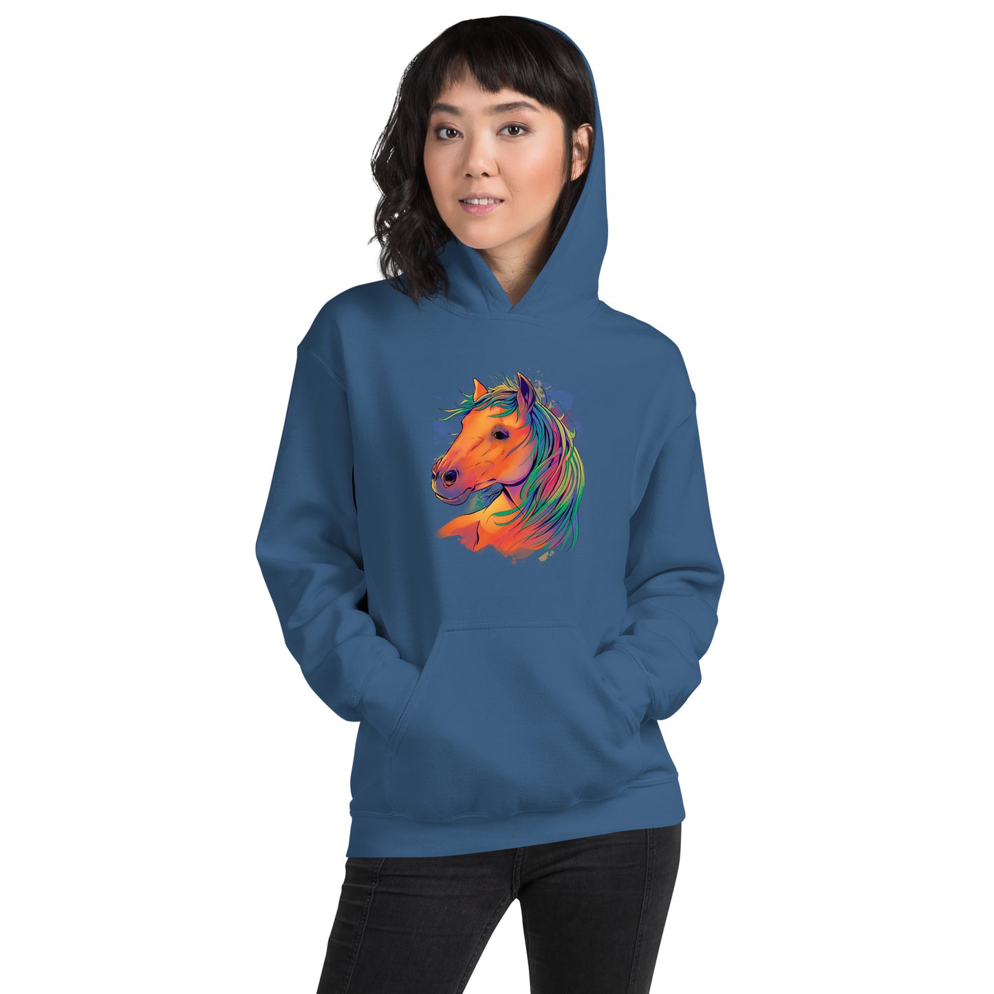 Horse Rainbow Unisex Hoodie