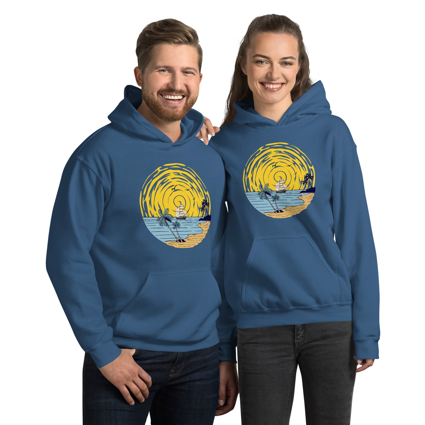 Paradise Ship Unisex Hoodie