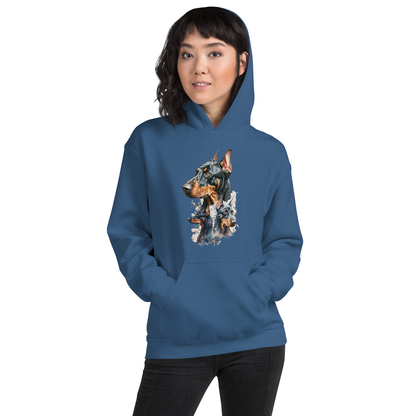 Doberman Pincers Unisex Hoodie