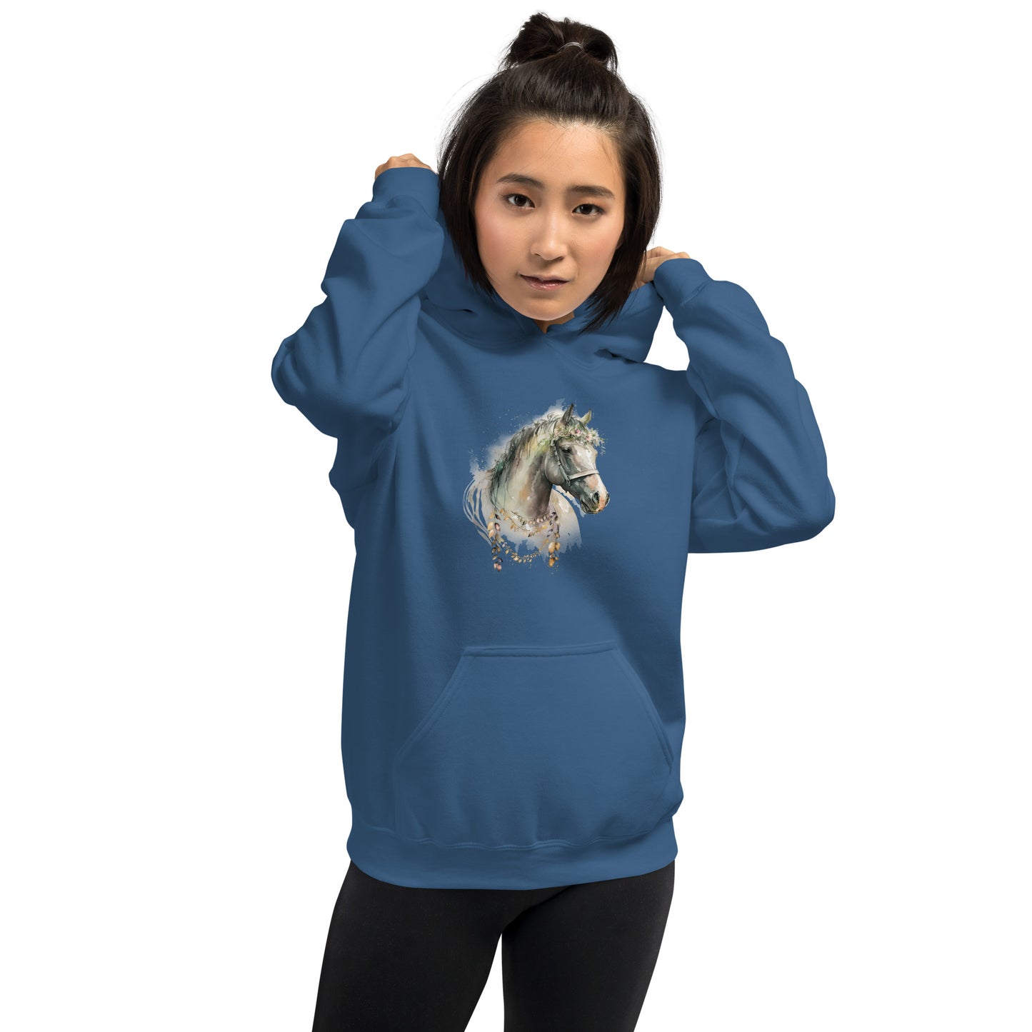 Whimsical Horse Unisex Hoodie