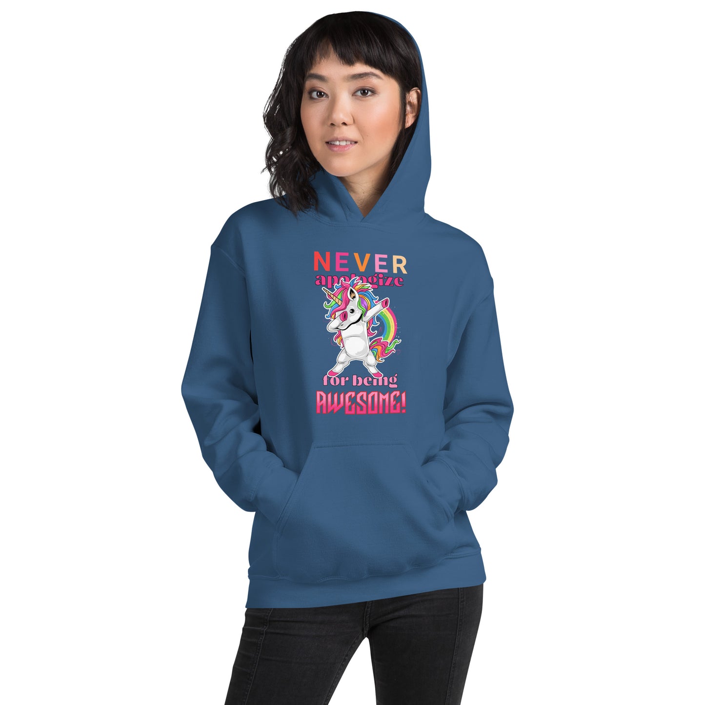 Unicorn Never Apologize Unisex Hoodie