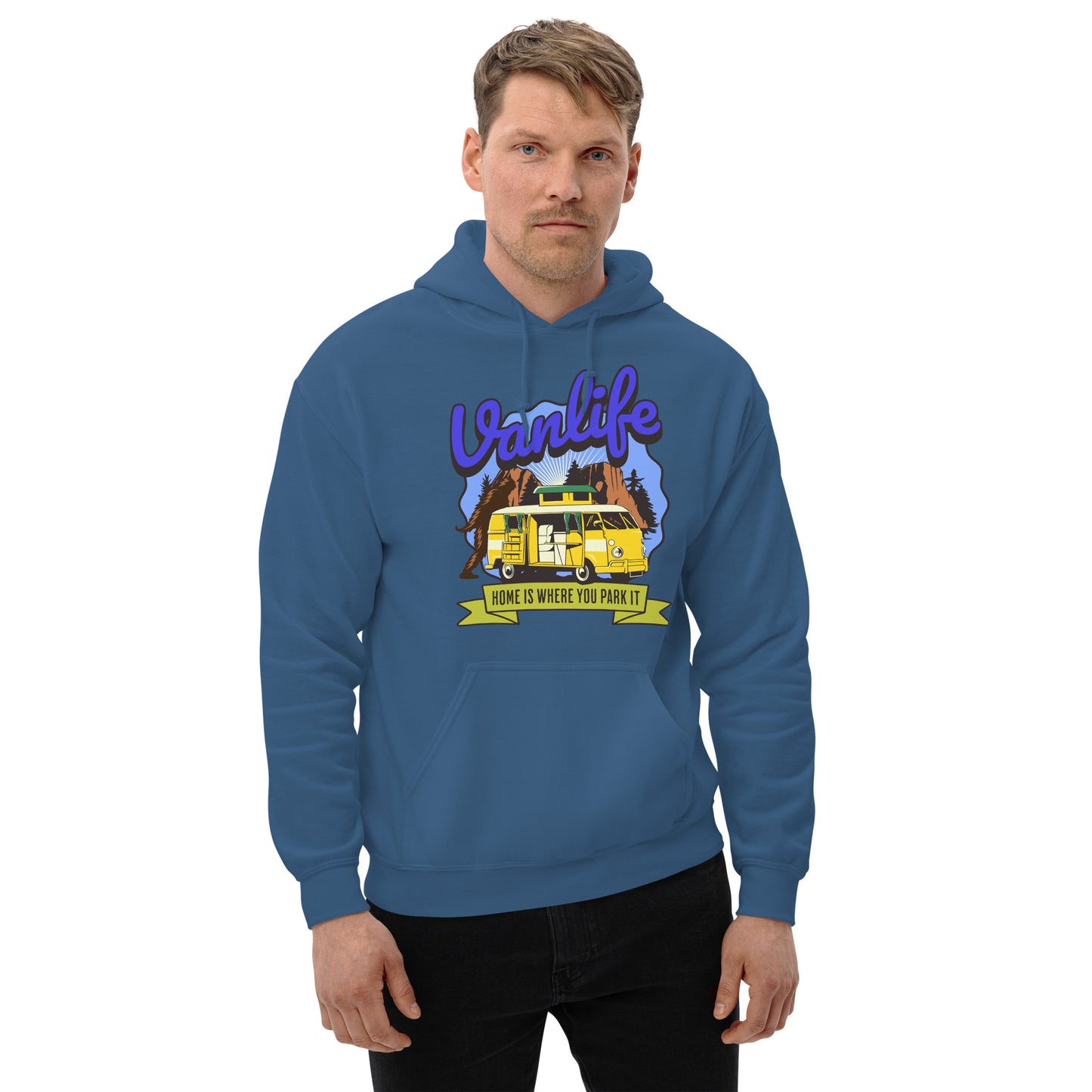 Van Life Home Is Where You Park It Unisex Hoodie