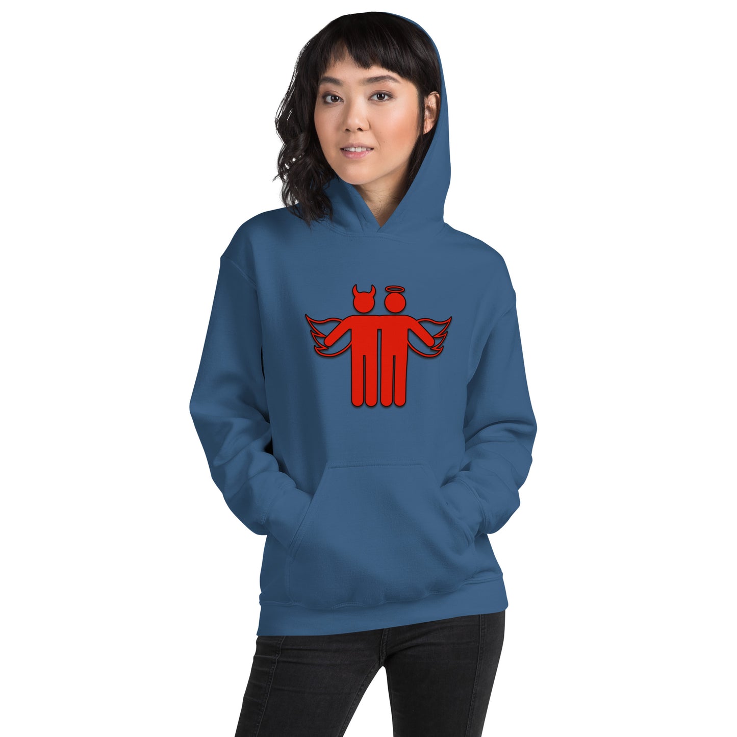 Devil & Angel Unisex Hoodie