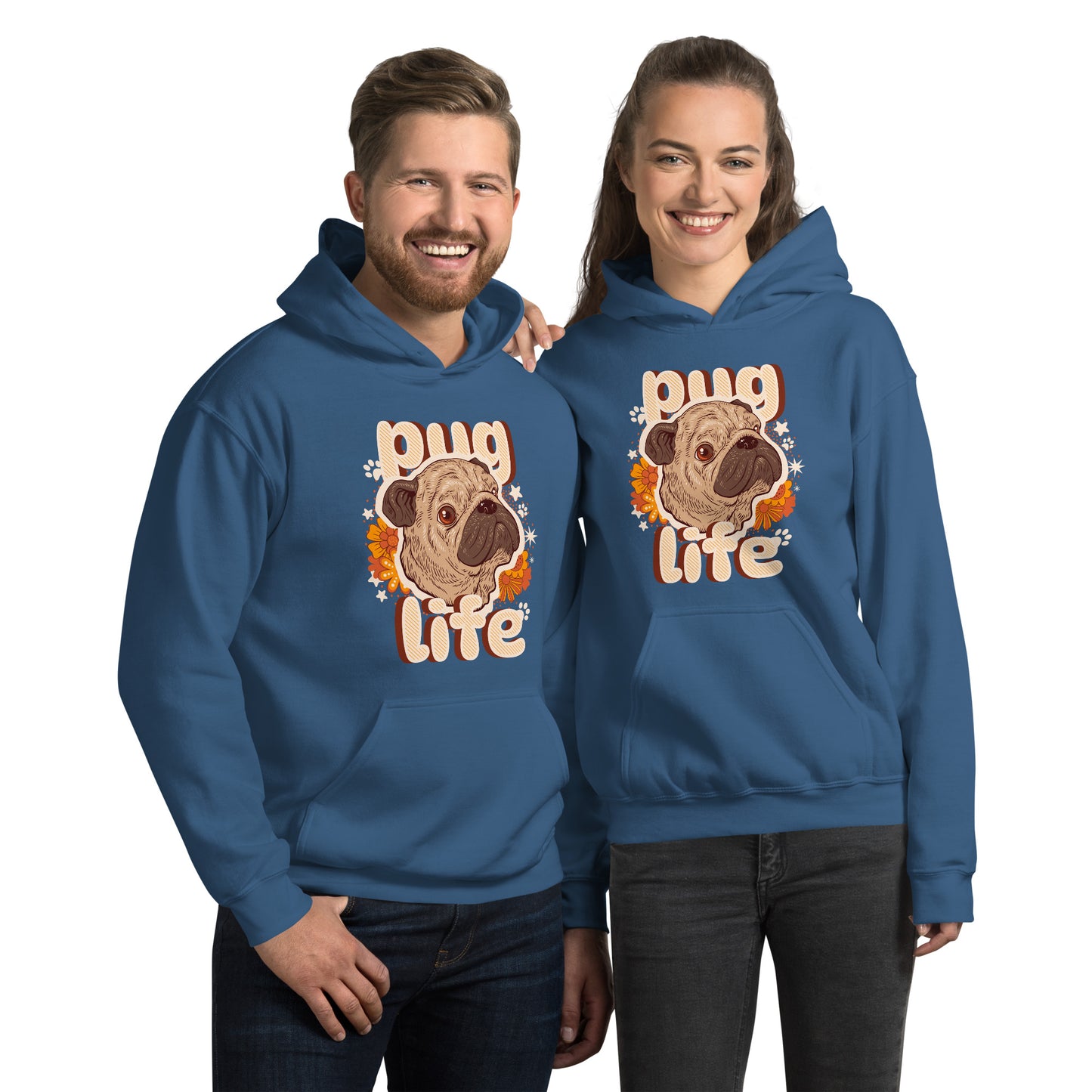 Pug Life Unisex Hoodie