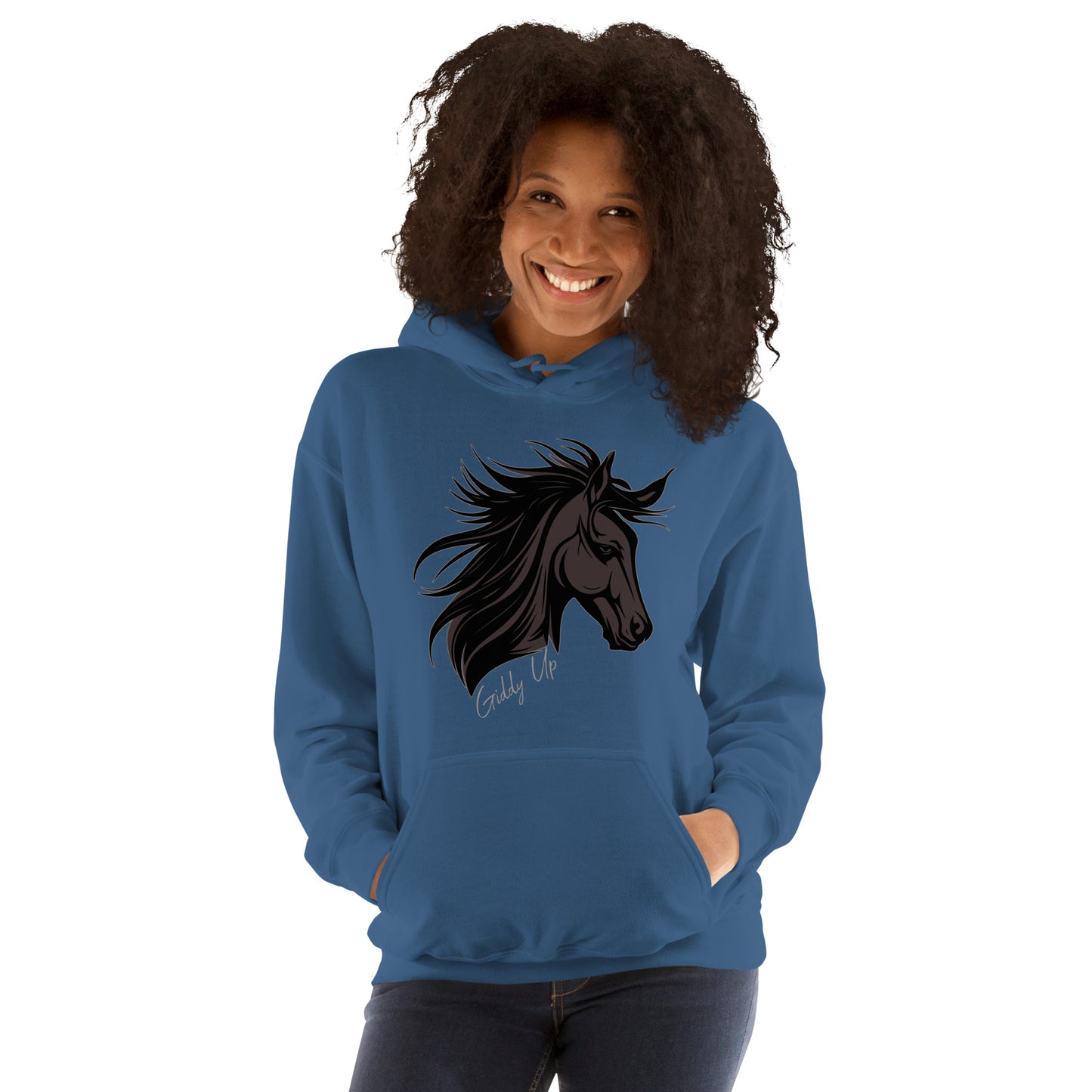 Giddy Up Horse Unisex Hoodie