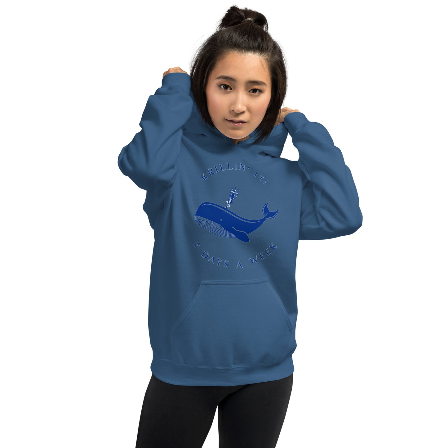 Whales Krillin' It! Unisex Hoodie