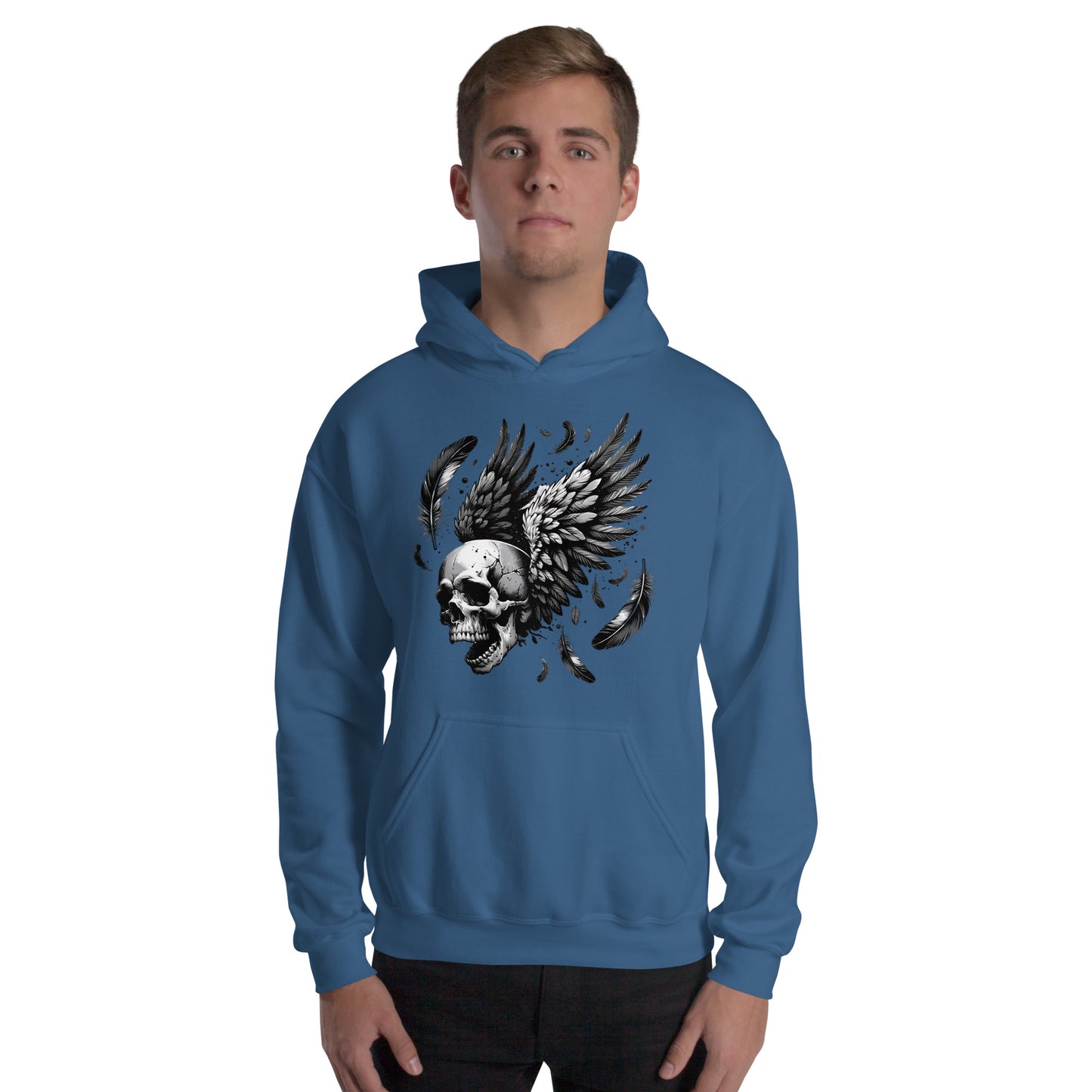 Flying Skull Unisex Hoodie