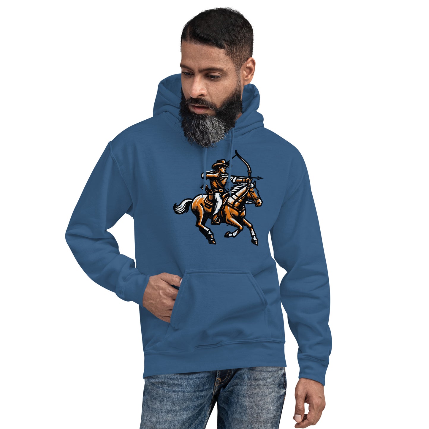 Cowboy Archer Unisex Hoodie